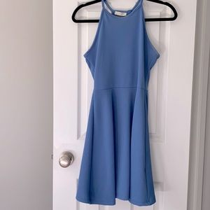 Periwinkle mini dress